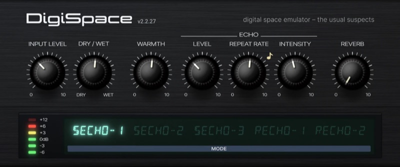 DigiSpace user interface